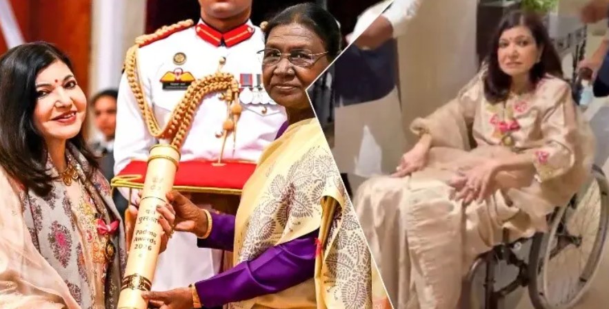 অসুস্থতার মধ্যেও পদ্মভূষণ গ্রহণ, অনুপ্রেরণার নাম অলকা ইয়াগনিক