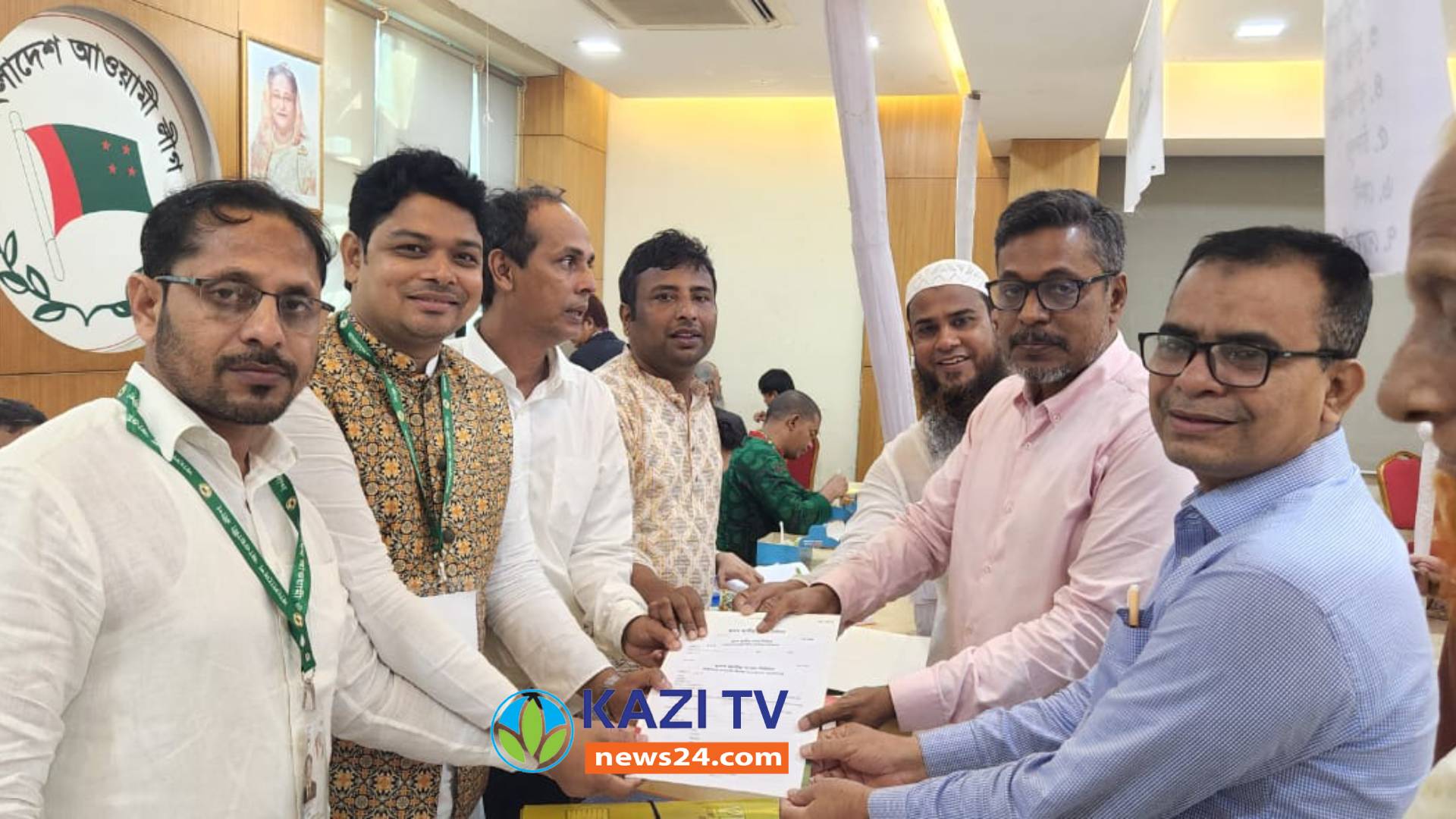 আওয়ামী লীগের মনোনয়ন ফরম সংগ্রহ করলেন এসি মিজান