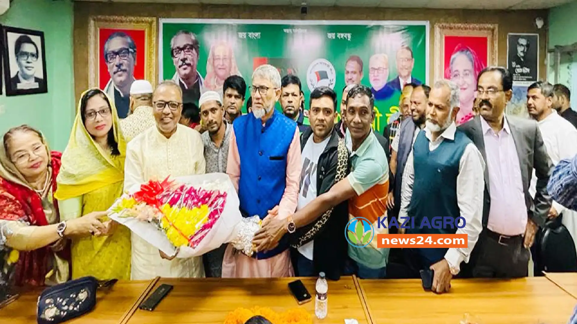 আলহাজ্ব অ্যাড. নুরুল আমিন রুহুলকে শুভেচ্ছা