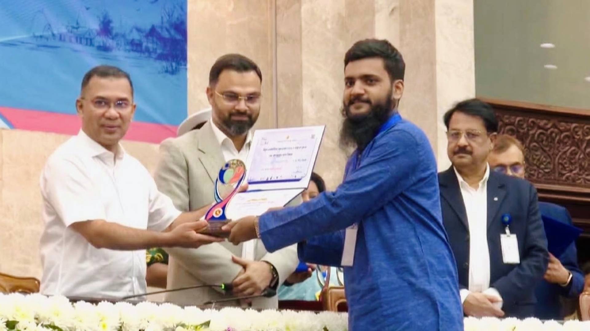 ইয়্যুথ ভলান্টিয়ার অ্যাওয়ার্ড ২০২৬’ পেলেন তরুণ উদ্ভাবক আবদুল্লাহ আল সিয়াম