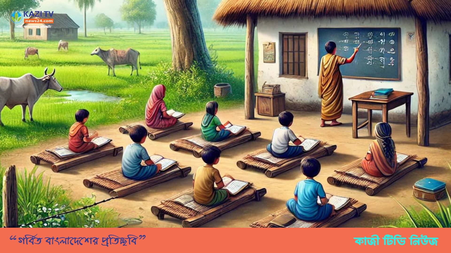 উন্নত হোক গ্রামীণ শিক্ষা ব্যবস্থা।