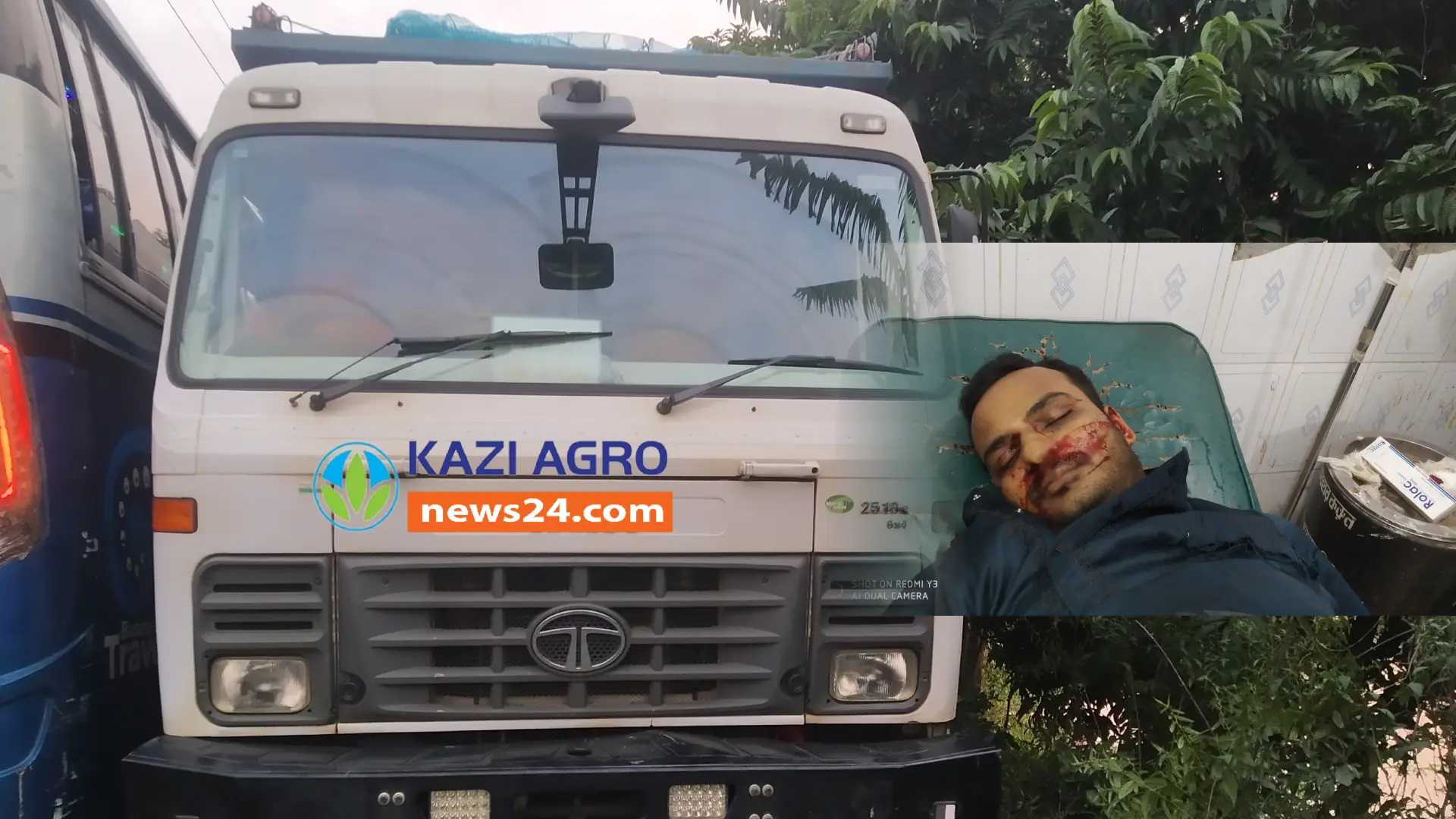 কচুয়ায় সড়ক দুর্ঘটনায় মোটরসাইকেল চালক নিলম নিহত।