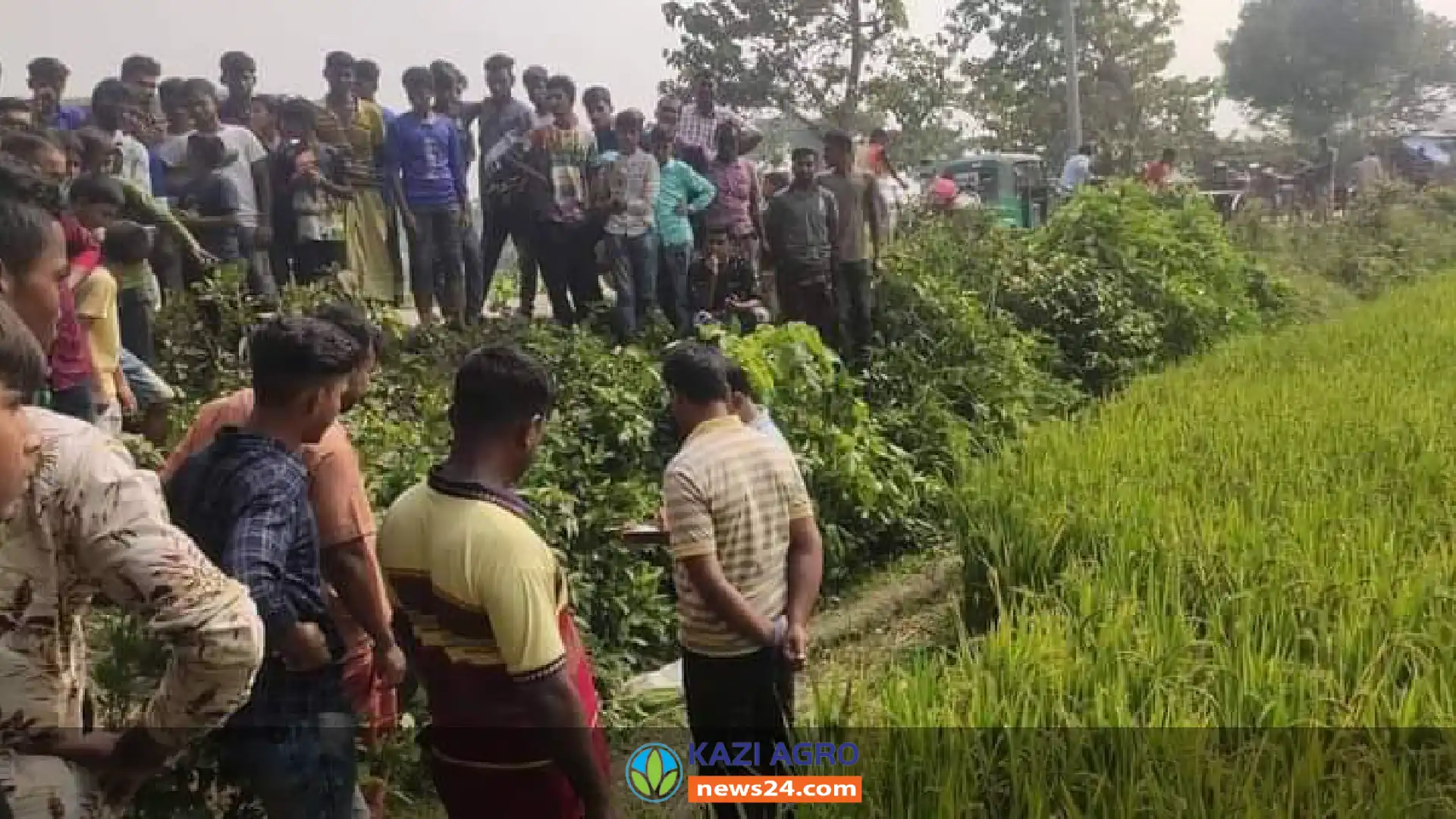কুষ্টিয়ায় ধান খেত থেকে নবজাতকের বস্তাবন্দি লাশ উদ্ধার