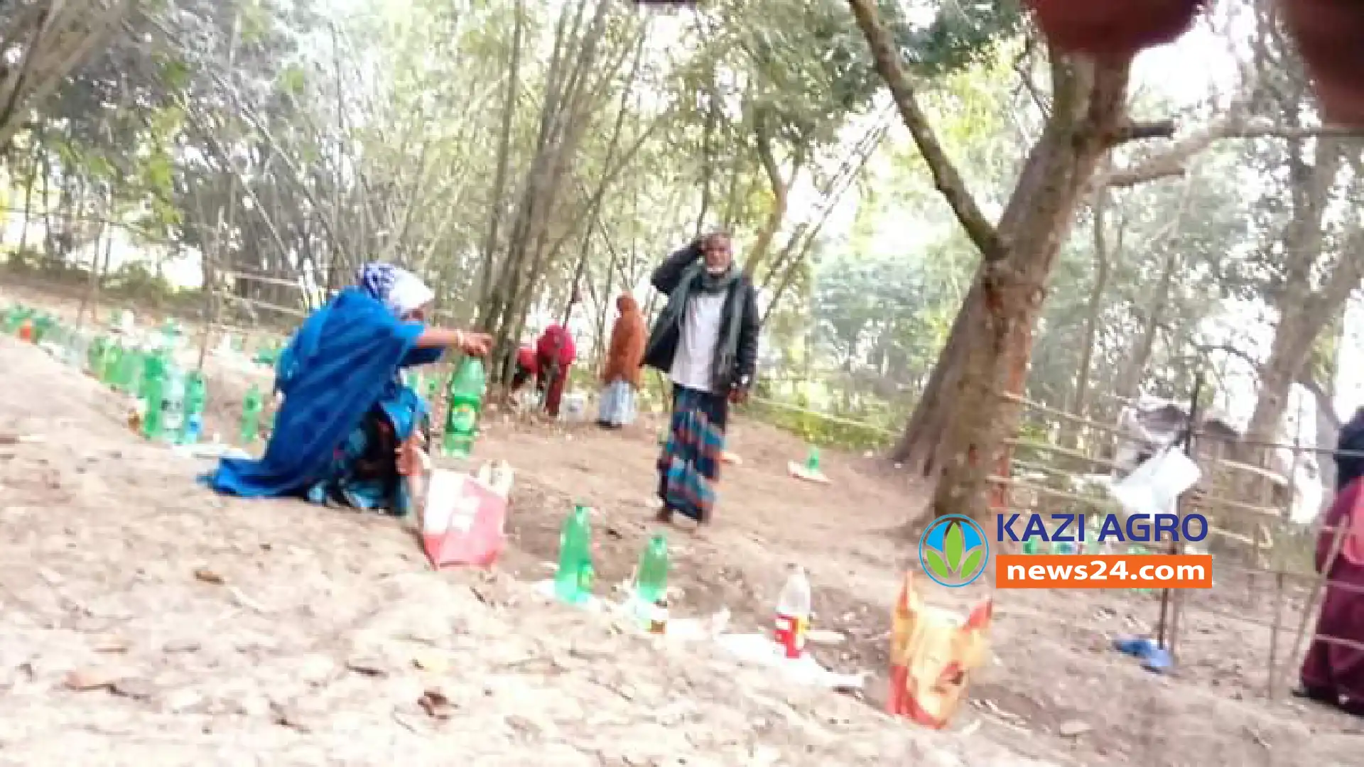 কুষ্টিয়ার সেই আলোচিত বাঁশঝাড়ে পানির বোতল রাখা'সহ সকল কার্যক্রম বন্ধ