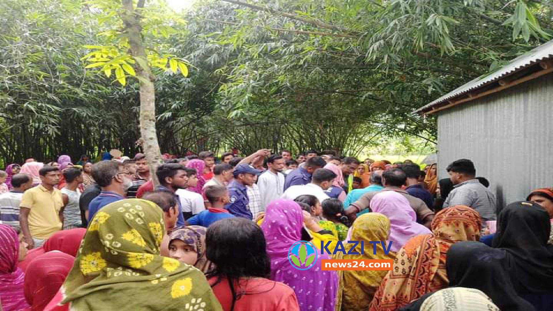 কুষ্টিয়া জেলার, ভেড়ামারা উপজেলায়, পরানখালীতে,  গৃহবধূর গলায় ফাঁস রহস্যজনক মৃত্যু