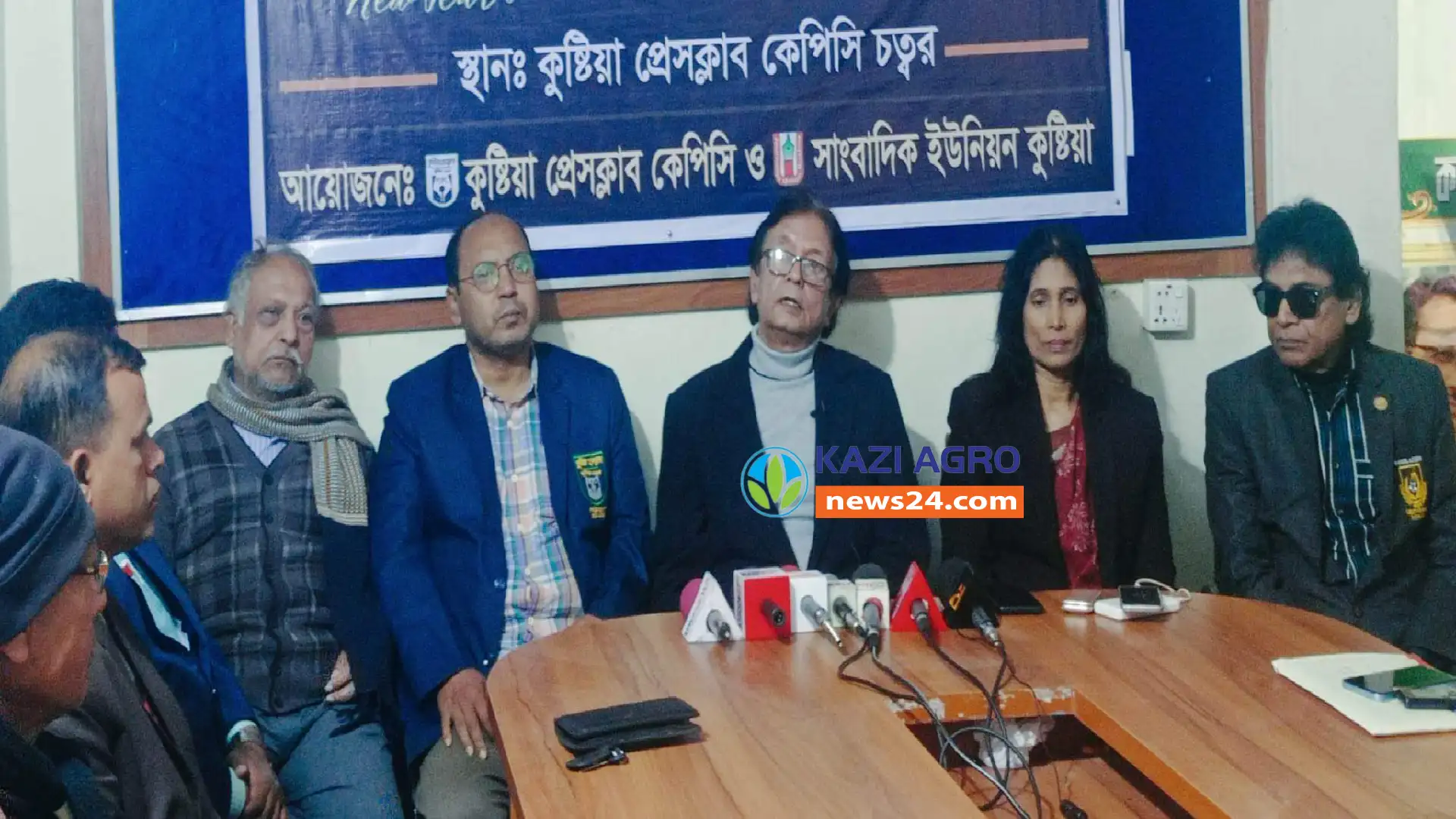 কুষ্টিয়ায় বেতার কেন্দ্র চাইলেন স্বাধীন বাংলার শিল্পী তিমির নন্দী