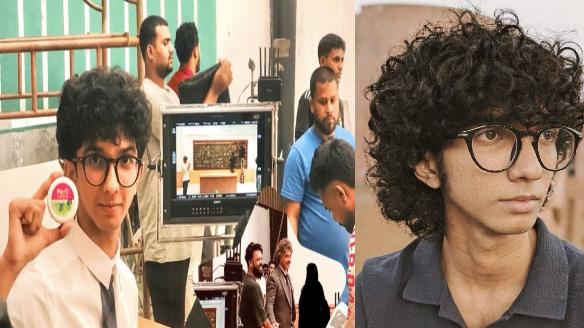 কোকড়ানো চুলে মুগ্ধতা ছড়াচ্ছেন মডেল রাসকিন