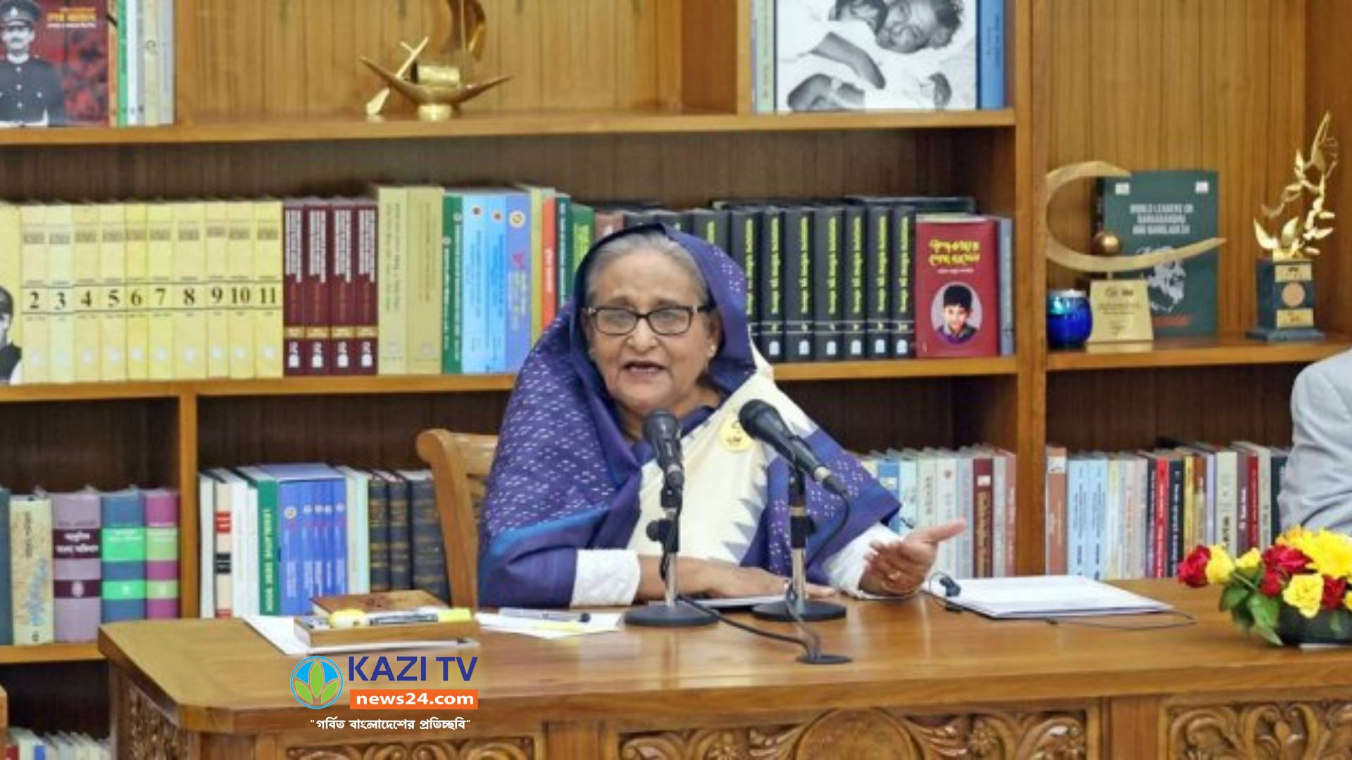 গণভবনের দরজা খোলা, আন্দোলনকারীদের কথা শুনতে চাই : প্রধানমন্ত্রী