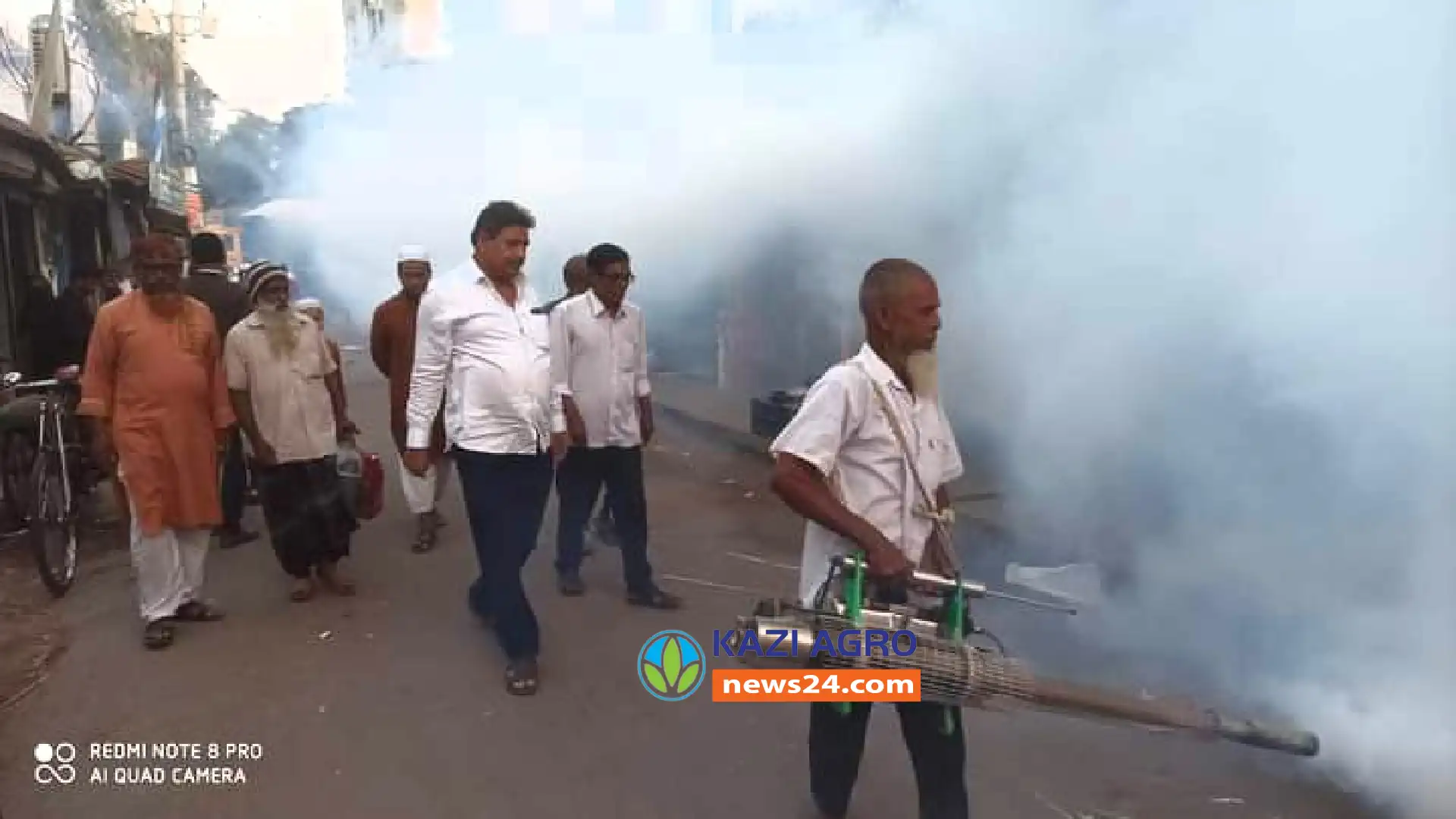 গোপালপুরে এডিস মশা নিধনের পৌরসভার কার্যক্রম শুরু