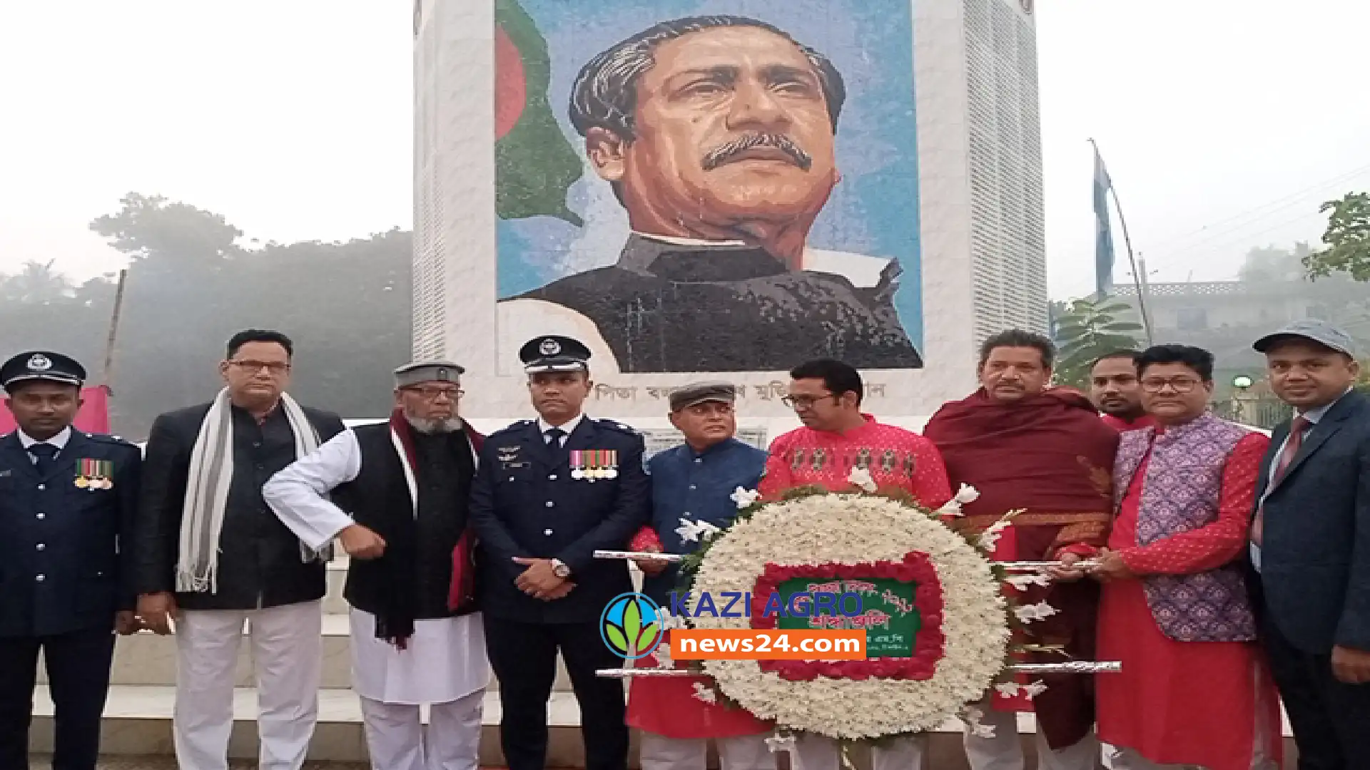 গোপালপুরে যথাযথ মর্যাদায় বিজয় দিবস উদযাপন