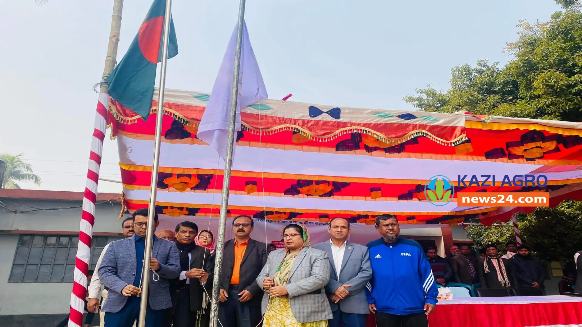 গোপালপুরে শেখ কামাল আন্তঃ স্কুল ও মাদ্রাসা প্রতিযোগিতা উদ্বোধন