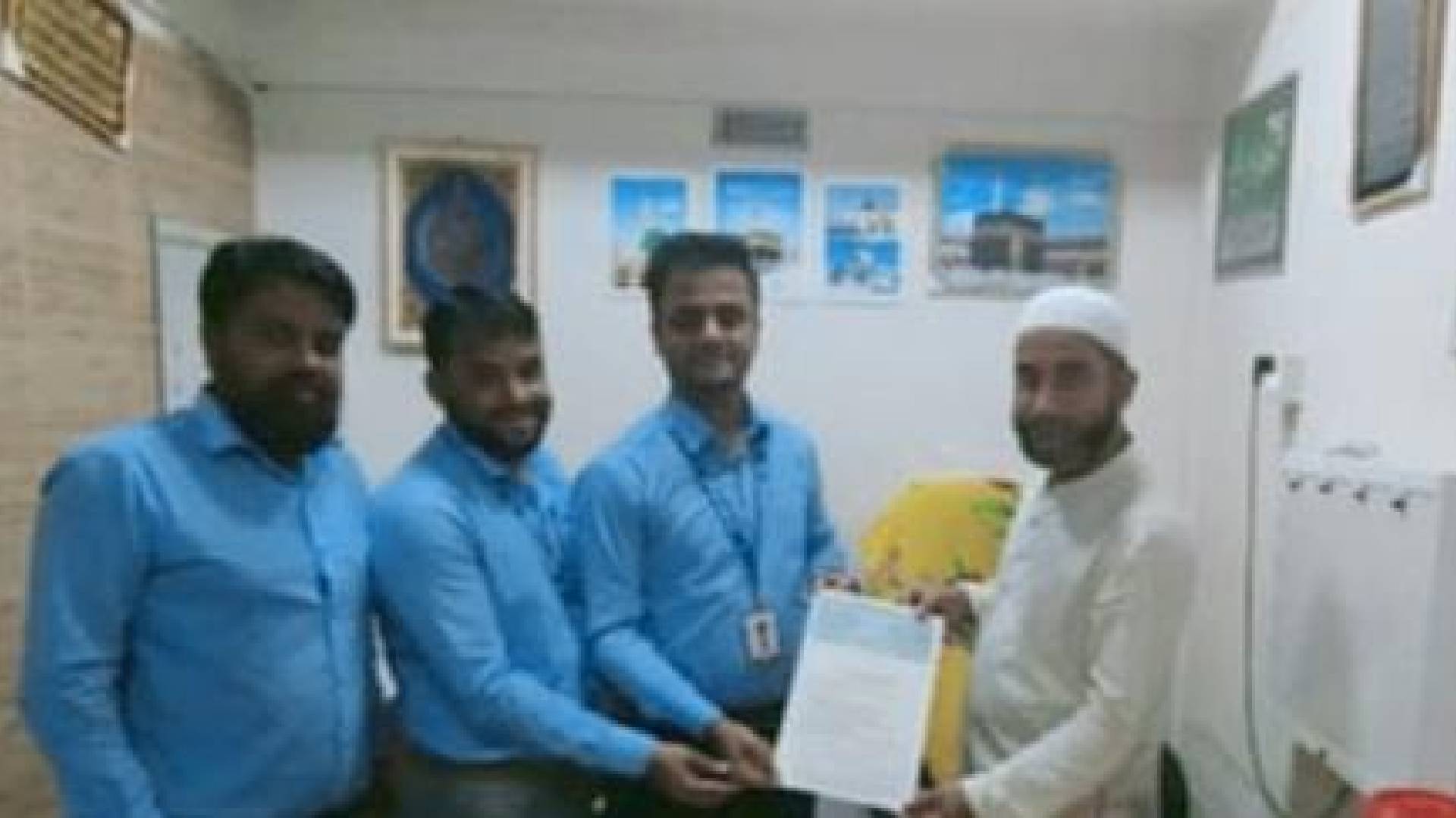 চরভদ্রাসন আধুনিক ডায়াগনস্টিক সেন্টারের  সঙ্গে  ওয়ালটন প্লাজার চুক্তি