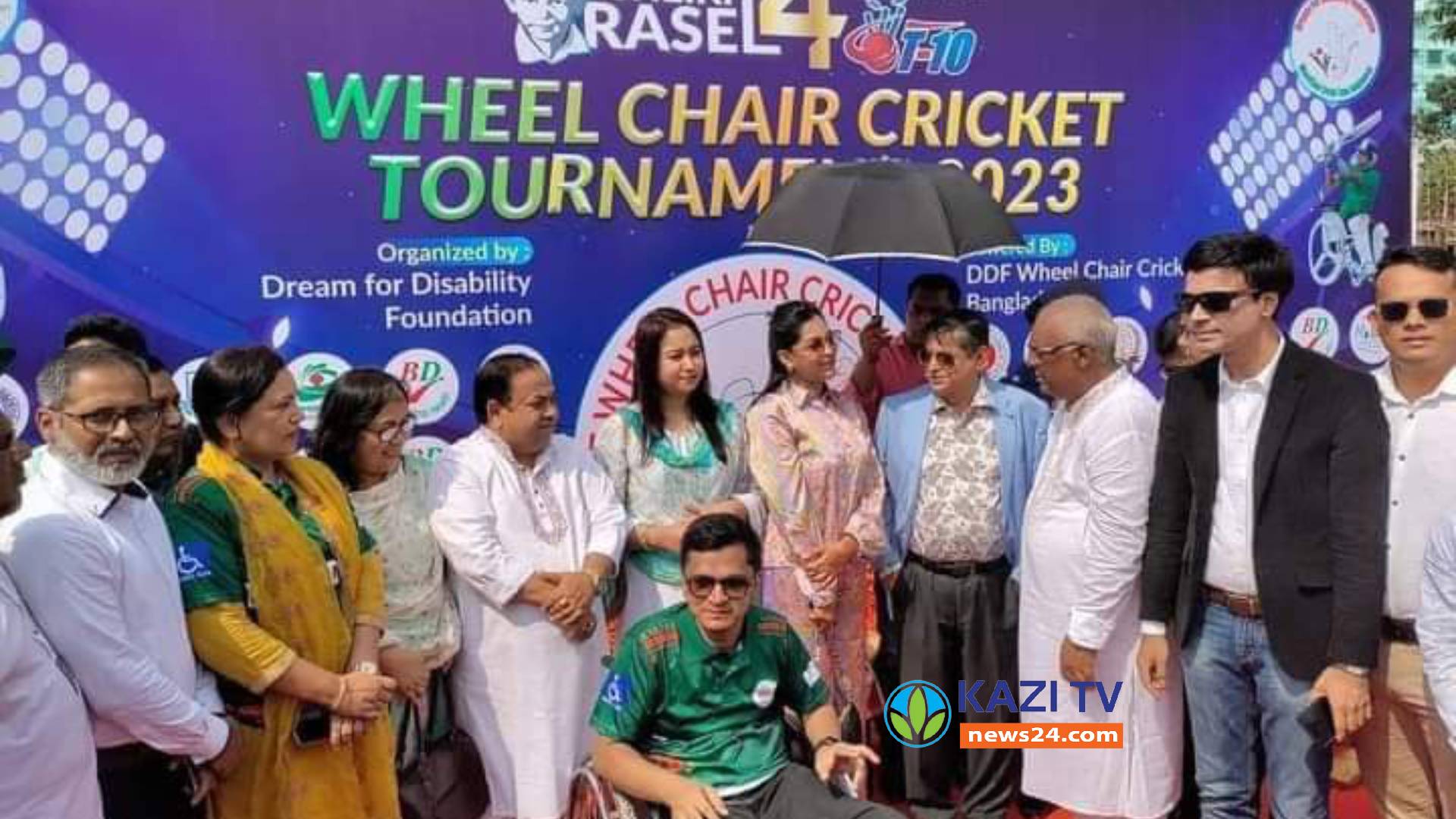 চার বিভাগীয় হুইল চেয়ার ক্রিকেট টুর্নামেন্ট অনুষ্ঠিত।