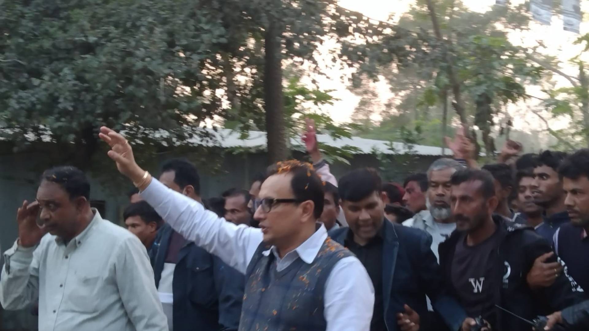 চুয়াডাঙ্গা-১ আসনে ঈগল প্রতীকের সমর্থনে উঠান বৈঠক ও নির্বাচনী অফিস উদ্বোধন।