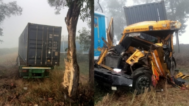 চৌদ্দগ্রামে লরি-কভার্ডভ্যানের সংঘর্ষে নিহত ২।