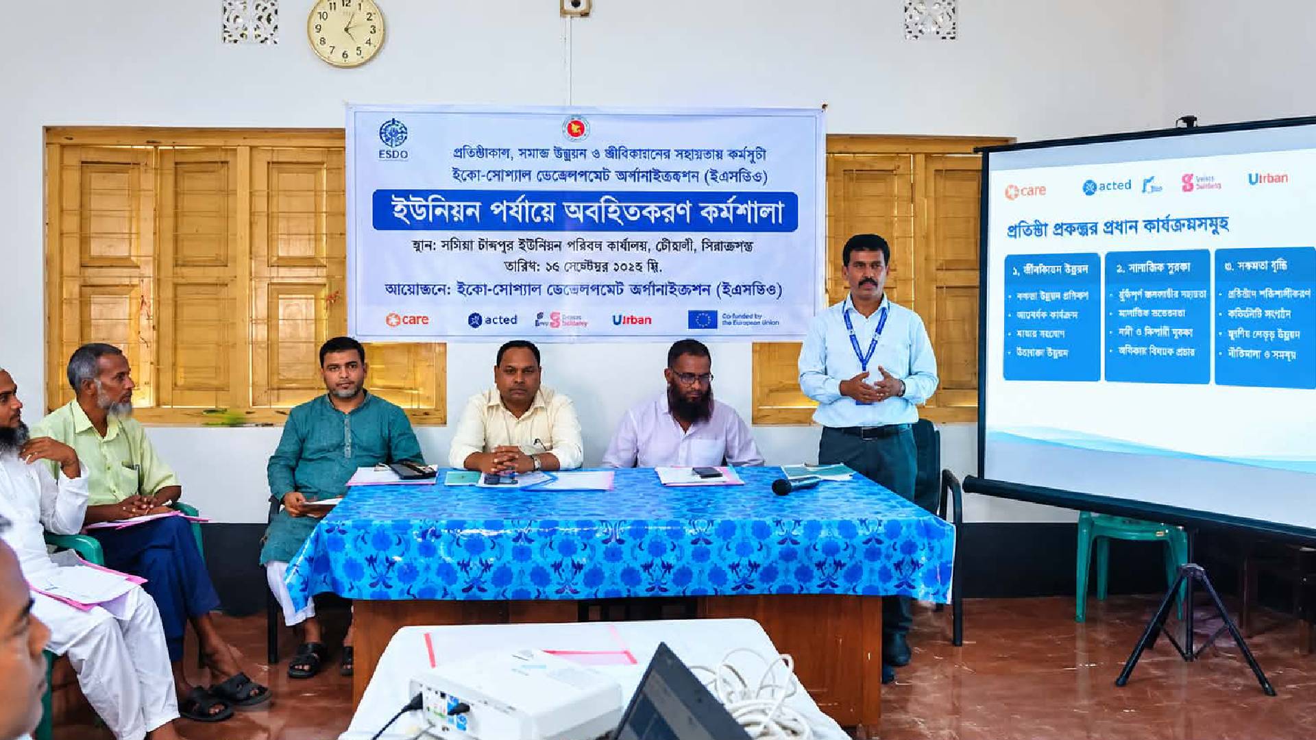 চৌহালীর সাদীয়া চাঁদপুরে ইএসডিও’র ‘প্রতিষ্ঠা’ প্রকল্পের অবহিতকরণ কর্মশালা অনুষ্ঠিত