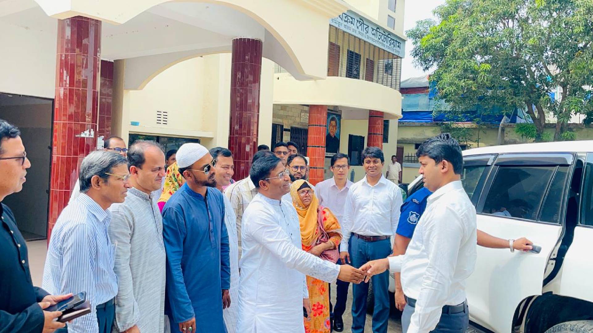 ছেংগারচর পৌরসভা পরিদর্শন করলেন জেলা প্রশাসক