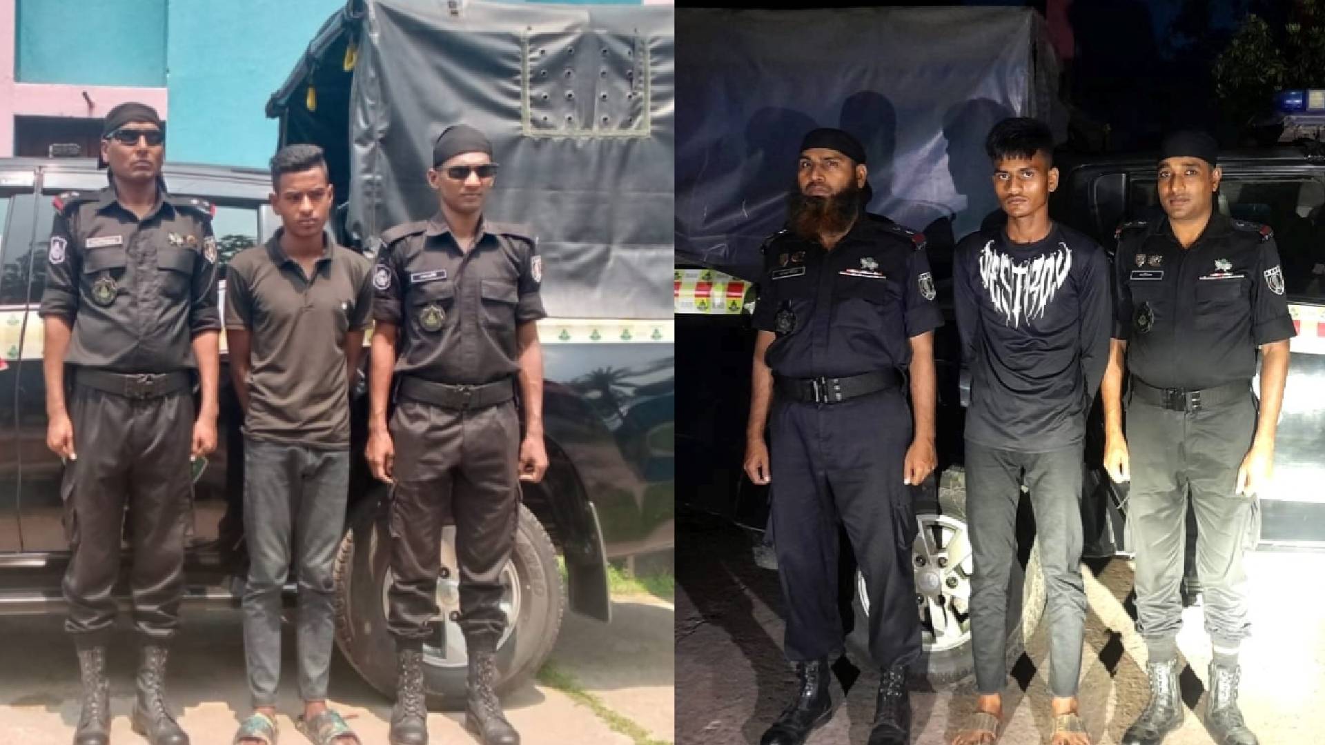 জিসান হত্যায় জড়িত কিশোর গ্যাং 'বাইক বাপ্পি' গ্রুপের বাপ্পি ও মাহিন গ্রেফতার