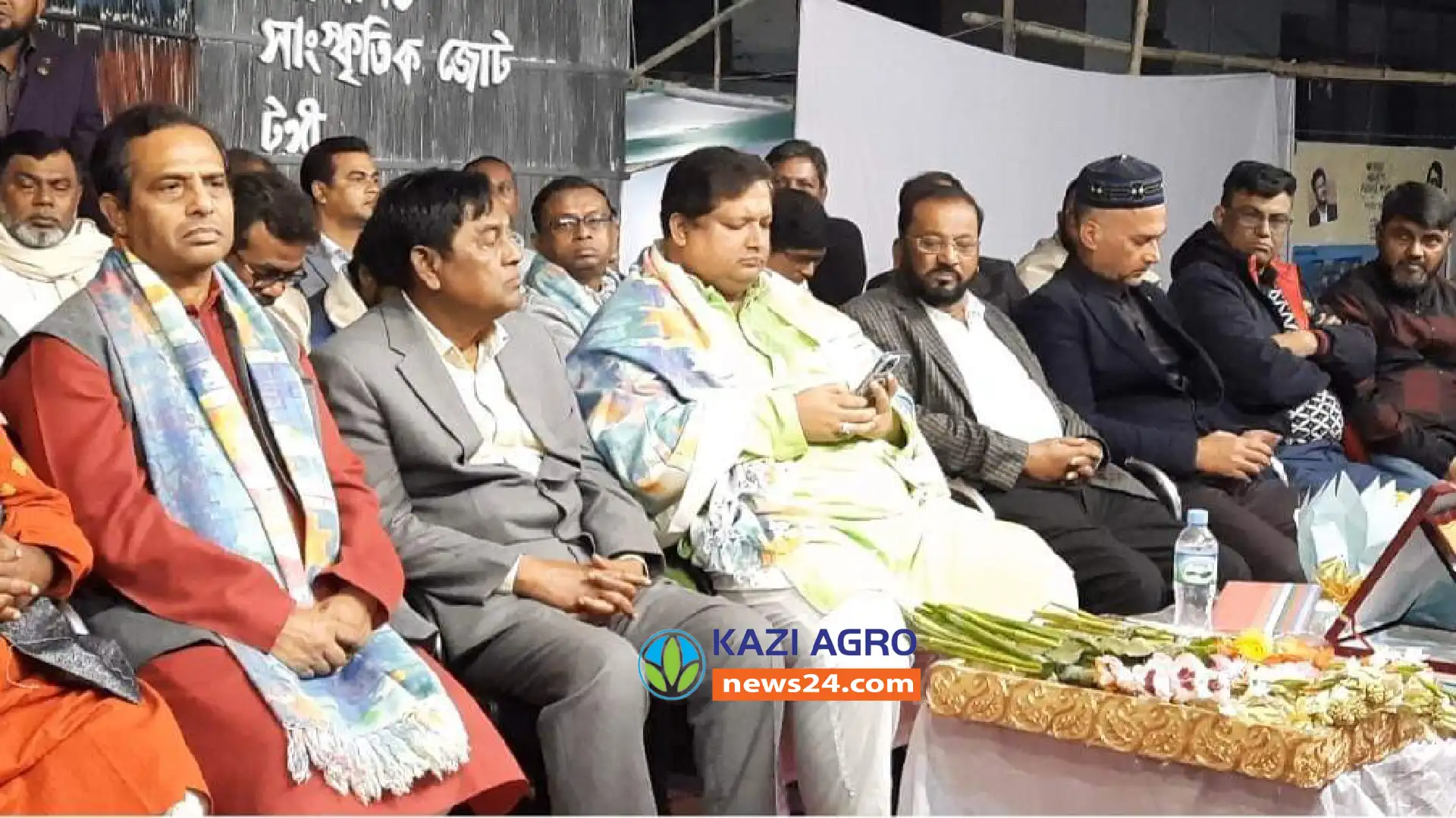 টঙ্গীতে  সাংস্কৃতিক জোটের  বিজয় মেলার সমাপ্তি