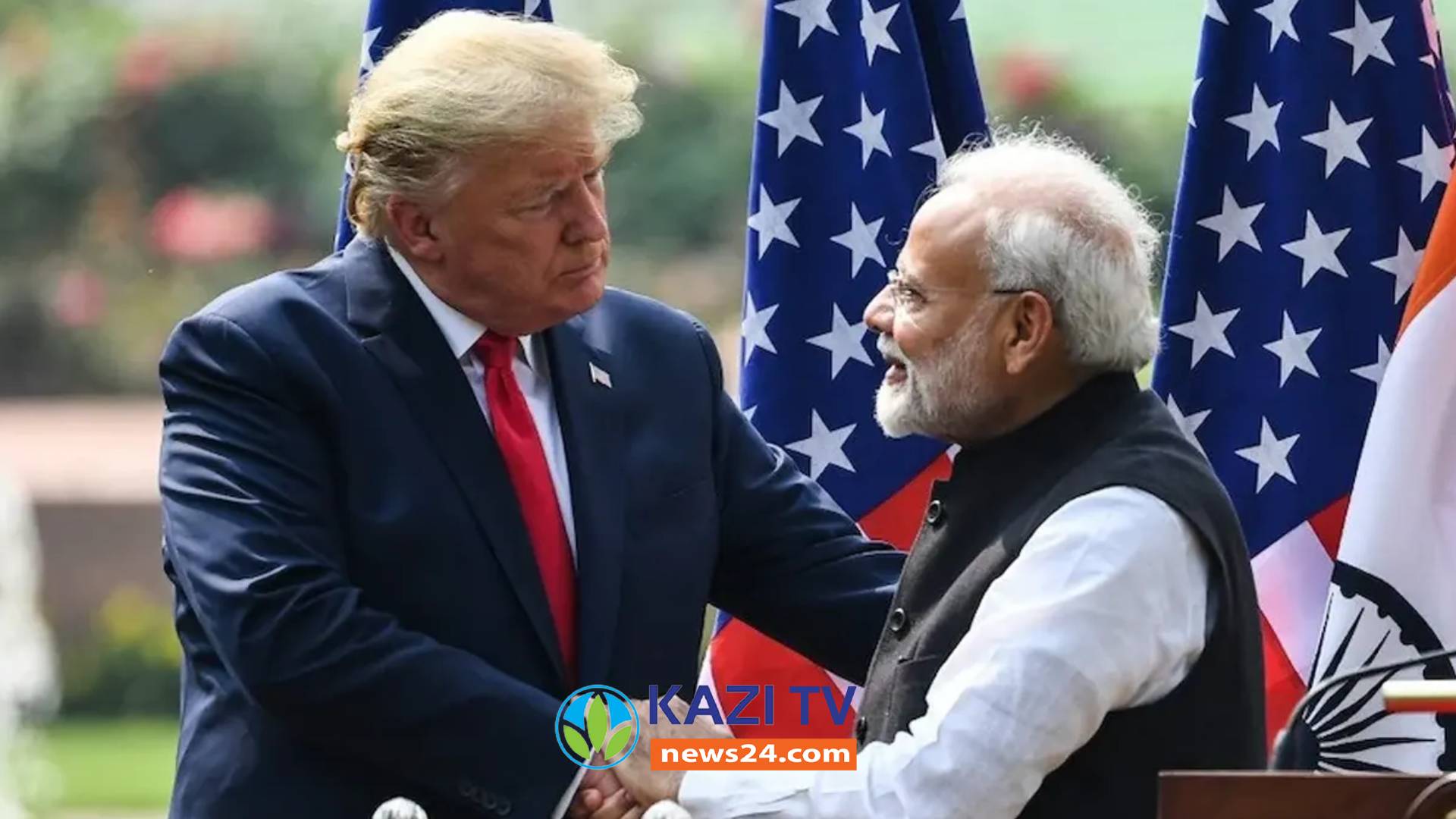 ট্রাম্পকে মোদির অভিনন্দন