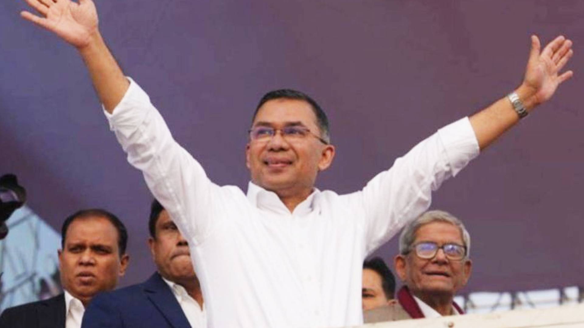 তারেক রহমানের সাদা শার্ট রাজনীতির মাঠে কী বার্তা দেয়?