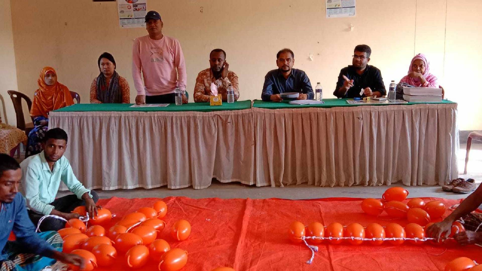 তালতলীতে লাইফবয়া বিতরণী কার্যক্রম পরিদর্শন