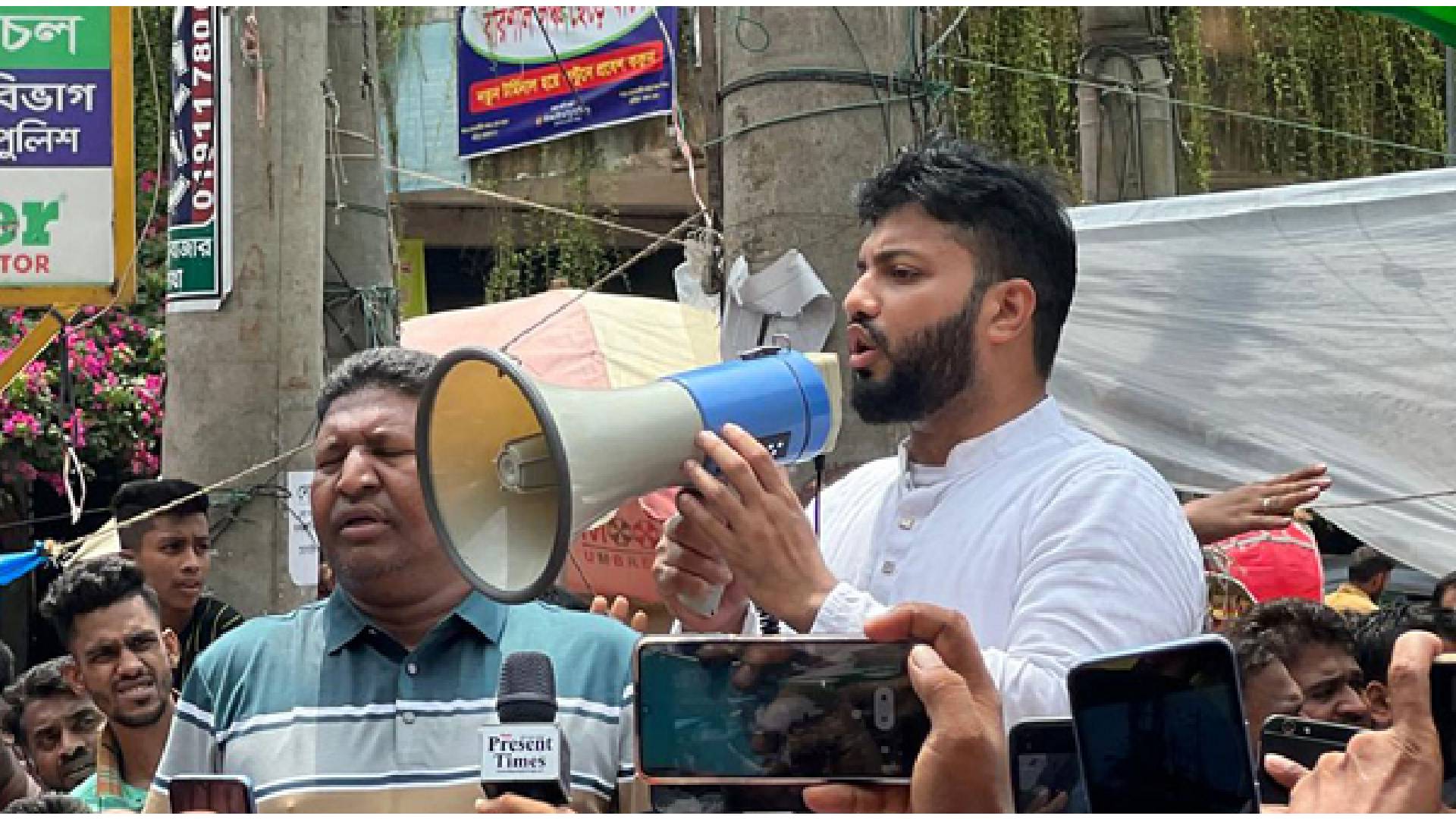 থানা ঘেরাওয়ের হুঁশিয়ারি ইশরাকের