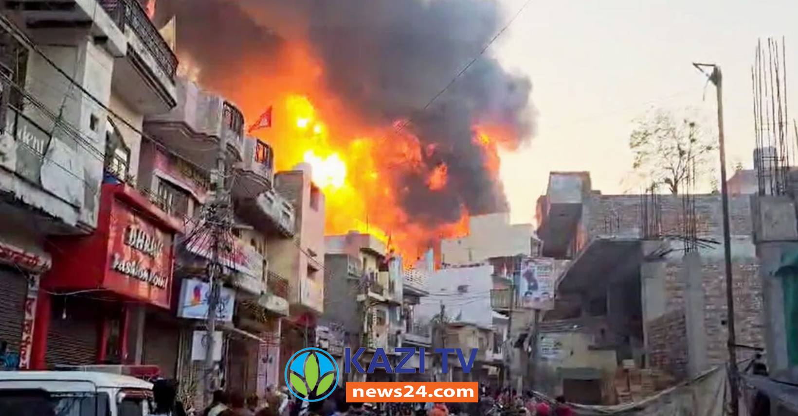 দিল্লিতে কারখানায় ভয়াবহ অগ্নিকাণ্ড, নিহত অন্তত ১১