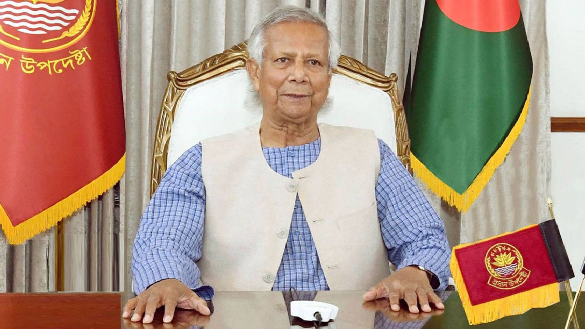 দুপুরে জাতির উদ্দেশে ভাষণ দেবেন প্রধান উপদেষ্টা।