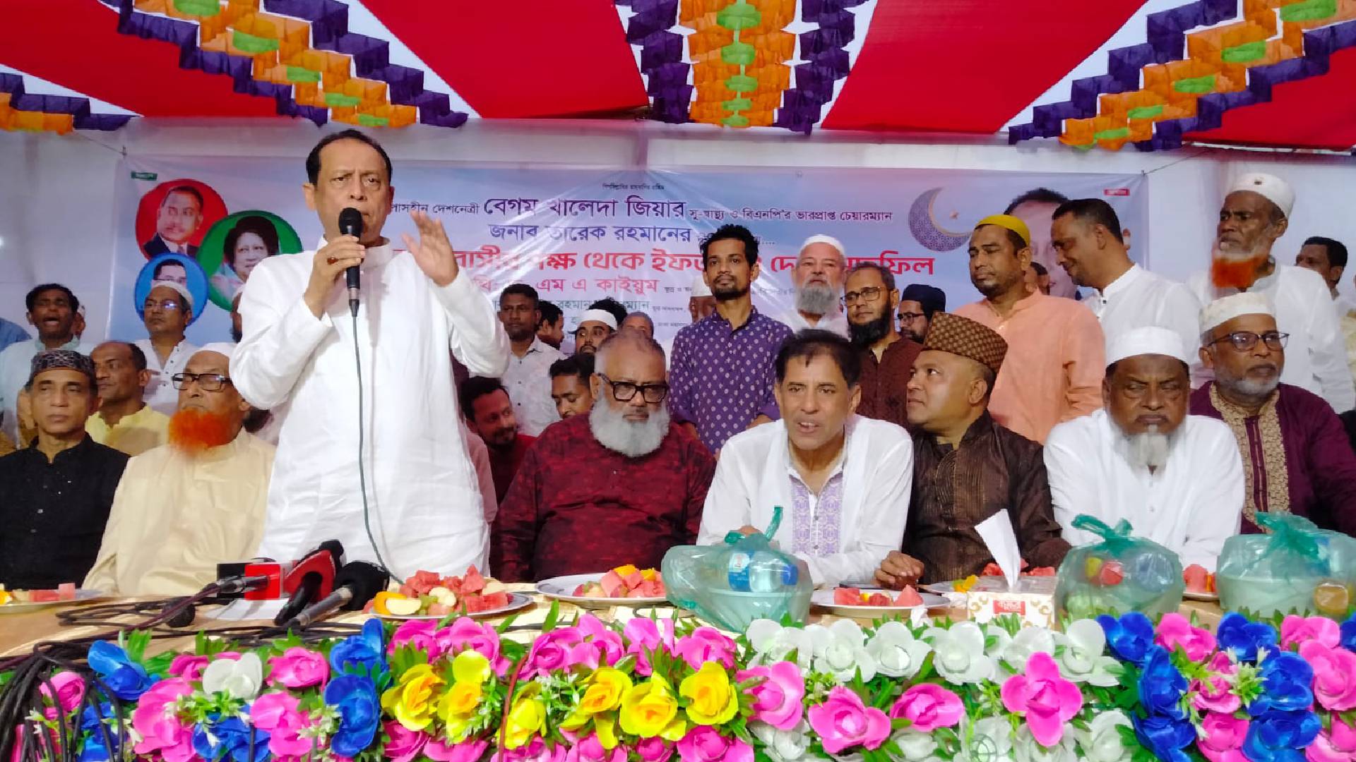 দেশ নেত্রী বেগম খালেদা জিয়ার রোগমুক্তি কামনায় দোয়া অনুষ্ঠিত