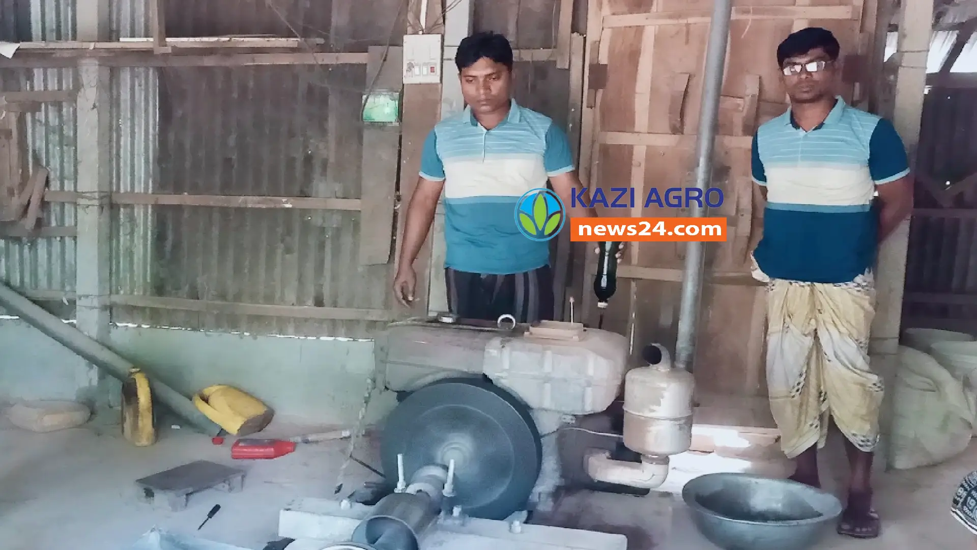 নিজের আবিস্কৃত জালানি তেলেই চলছে রাইচ মিল