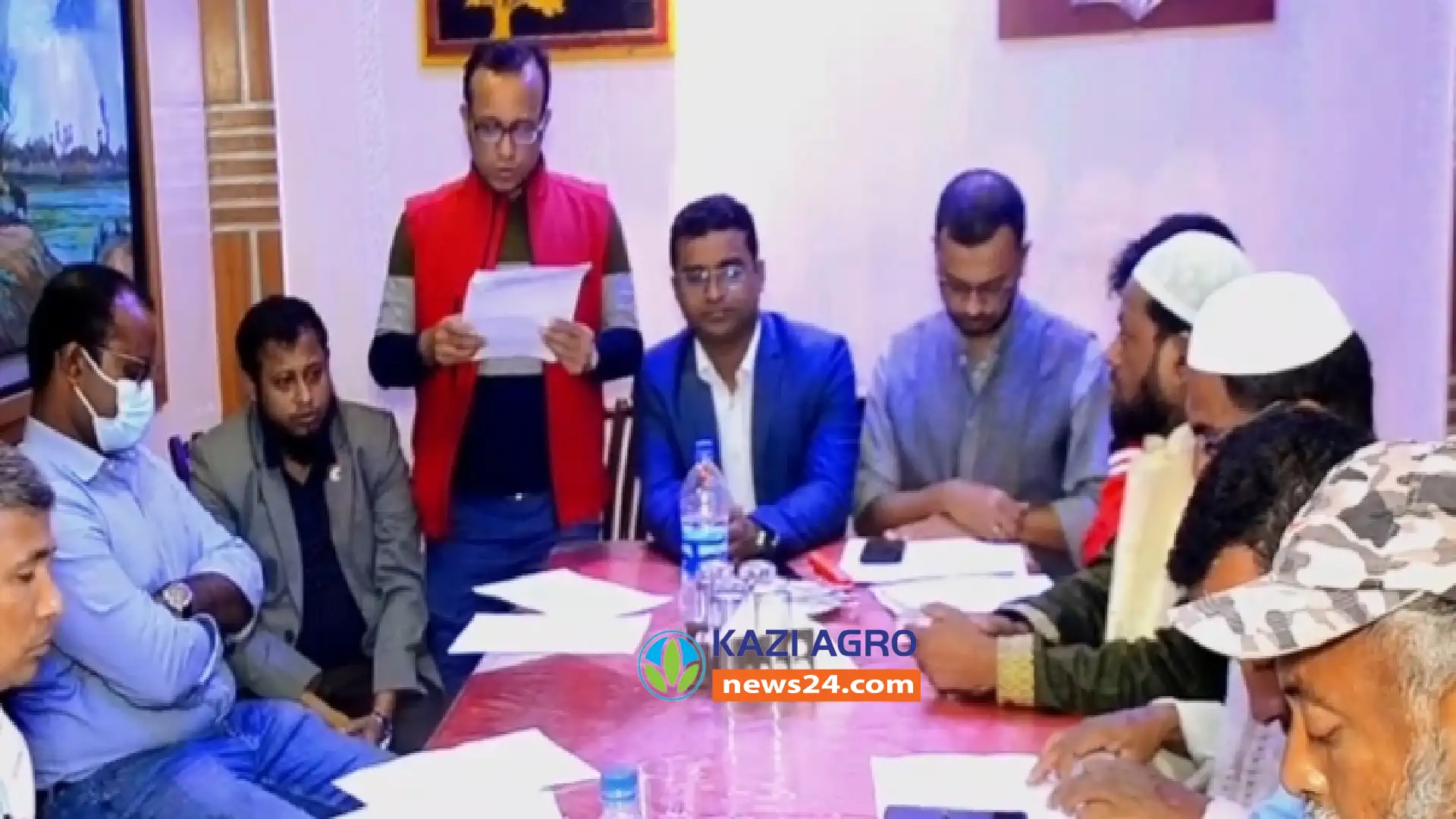 নোয়াখালী বিজ্ঞান ও প্রযুক্তি বিশ্ববিদ্যালয়ের শিক্ষক সমিতির নির্বাচন বর্জনে সংবাদ সম্মেলন