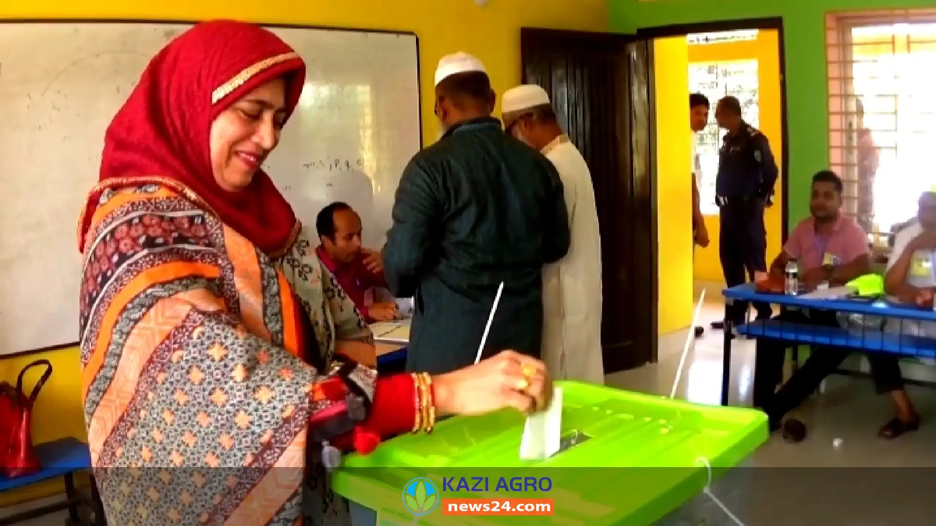 নোয়াখালীতে দীর্ঘ ১২ বছর পর পৌর ব্যবসায়ী ও দোকান মালিক সমিতির নির্বাচন অনুষ্ঠিত ।