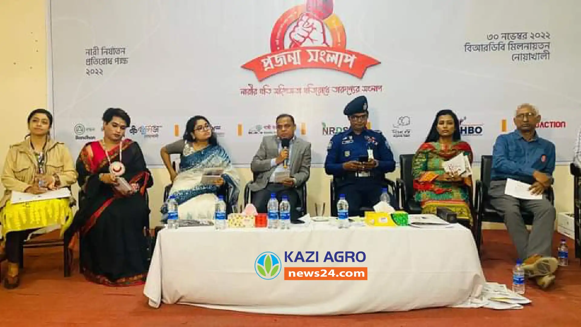 নোয়াখালীতে নারীর প্রতি সহিংসতা প্রতিরোধে তারুণ্যের সংলাপ