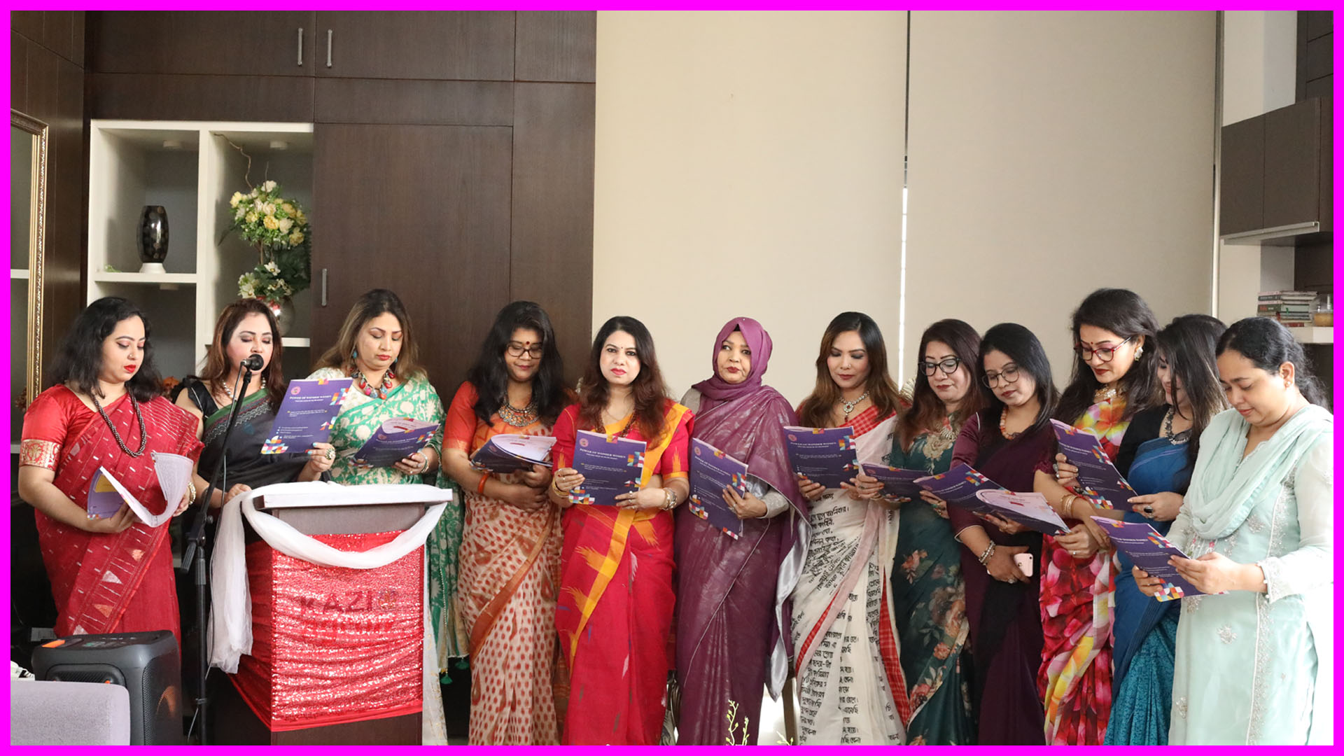 পাওয়ার অব ওয়ান্ডার ওম্যান সংস্থার প্রথম কার্যকরী পরিষদের আলোচনা ও মতবিনিময় সভা।