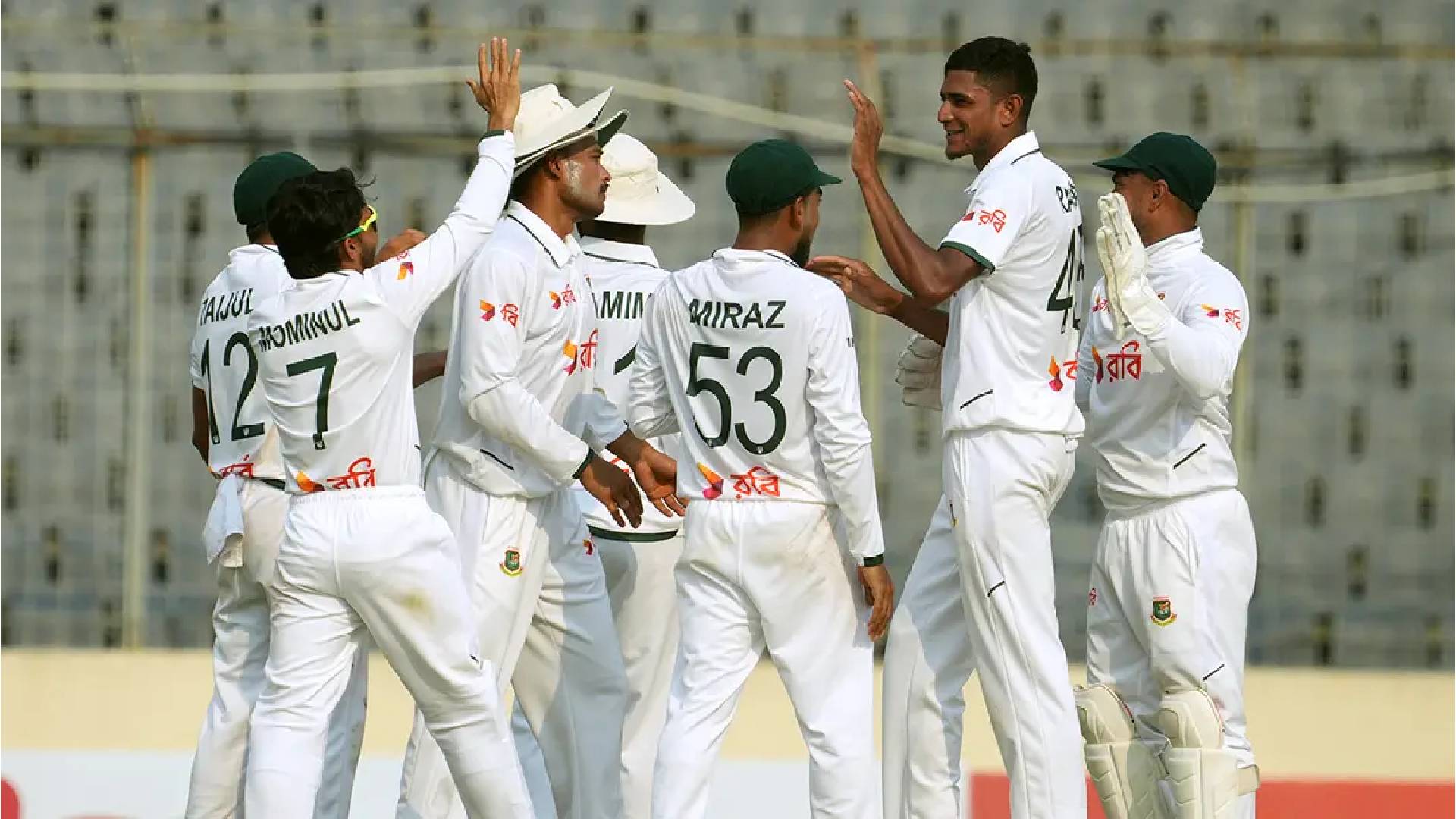 পাকিস্তানের বিপক্ষে ‘হ্যাটট্রিক’ টেস্ট জয় বাংলাদেশের