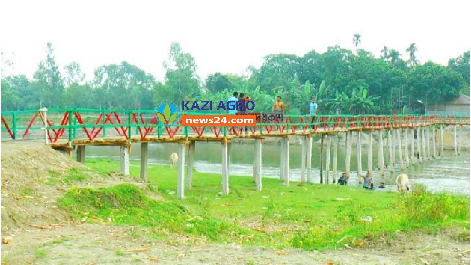 প্রশাংসায় ভাসছে হাতের তৈরি সেতু