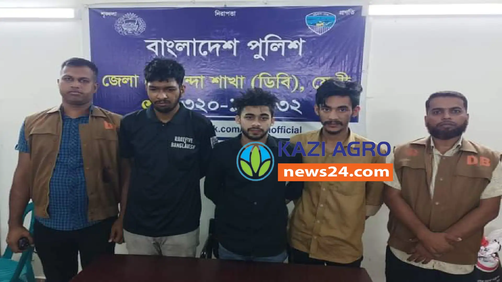 ফেনীতে ১শ পিস ইয়াবাসহ  দুই ছাত্রলীগ নেতা সহ তিনজন গ্রেপ্তার