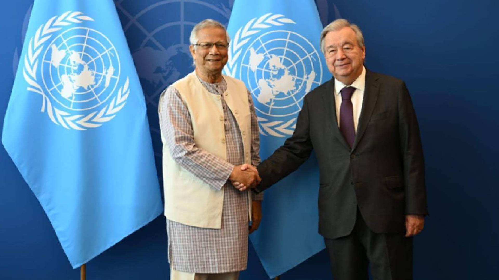 বাংলাদেশের গণতান্ত্রিক উত্তরণে জাতিসংঘ মহাসচিবের পূর্ণ সমর্থন