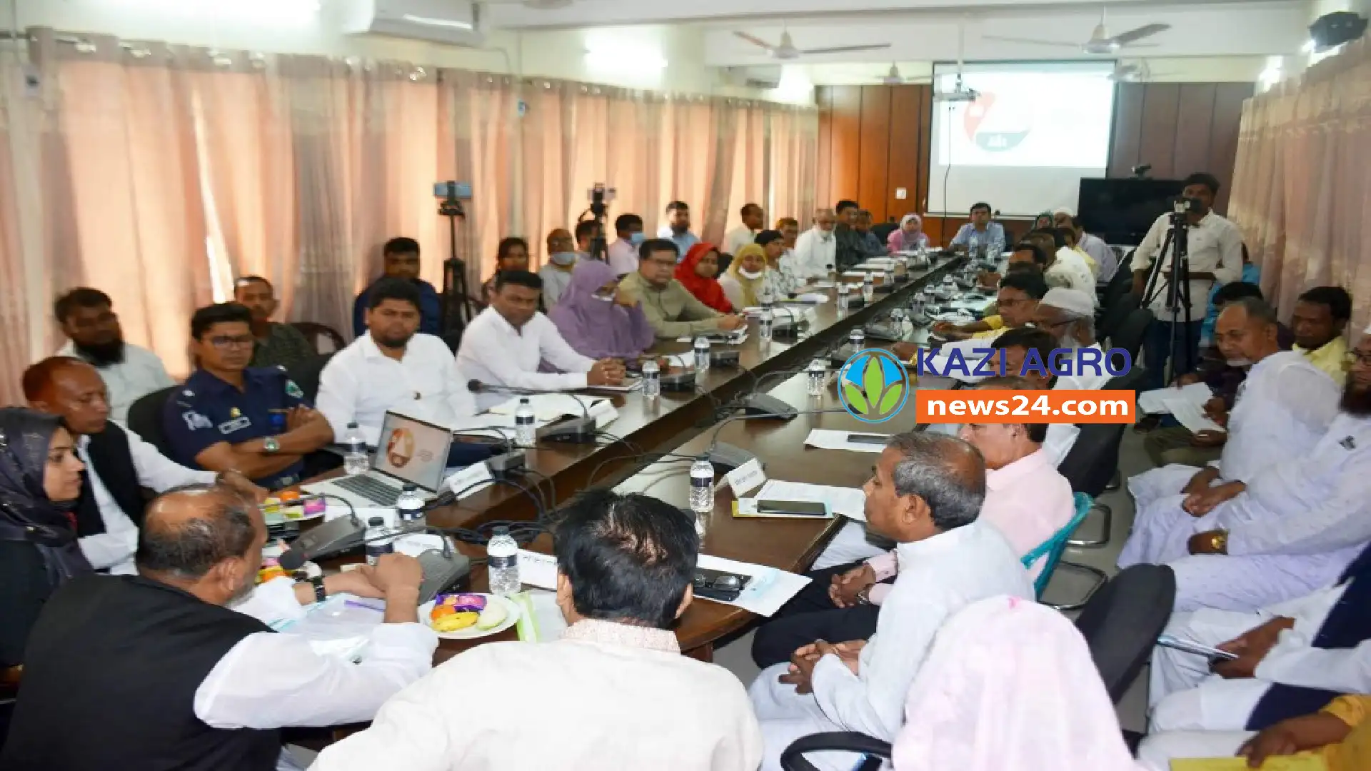 বাগমারা উপজেলা পরিষদের মাসিক সমন্বয় সভা অনুষ্ঠিত