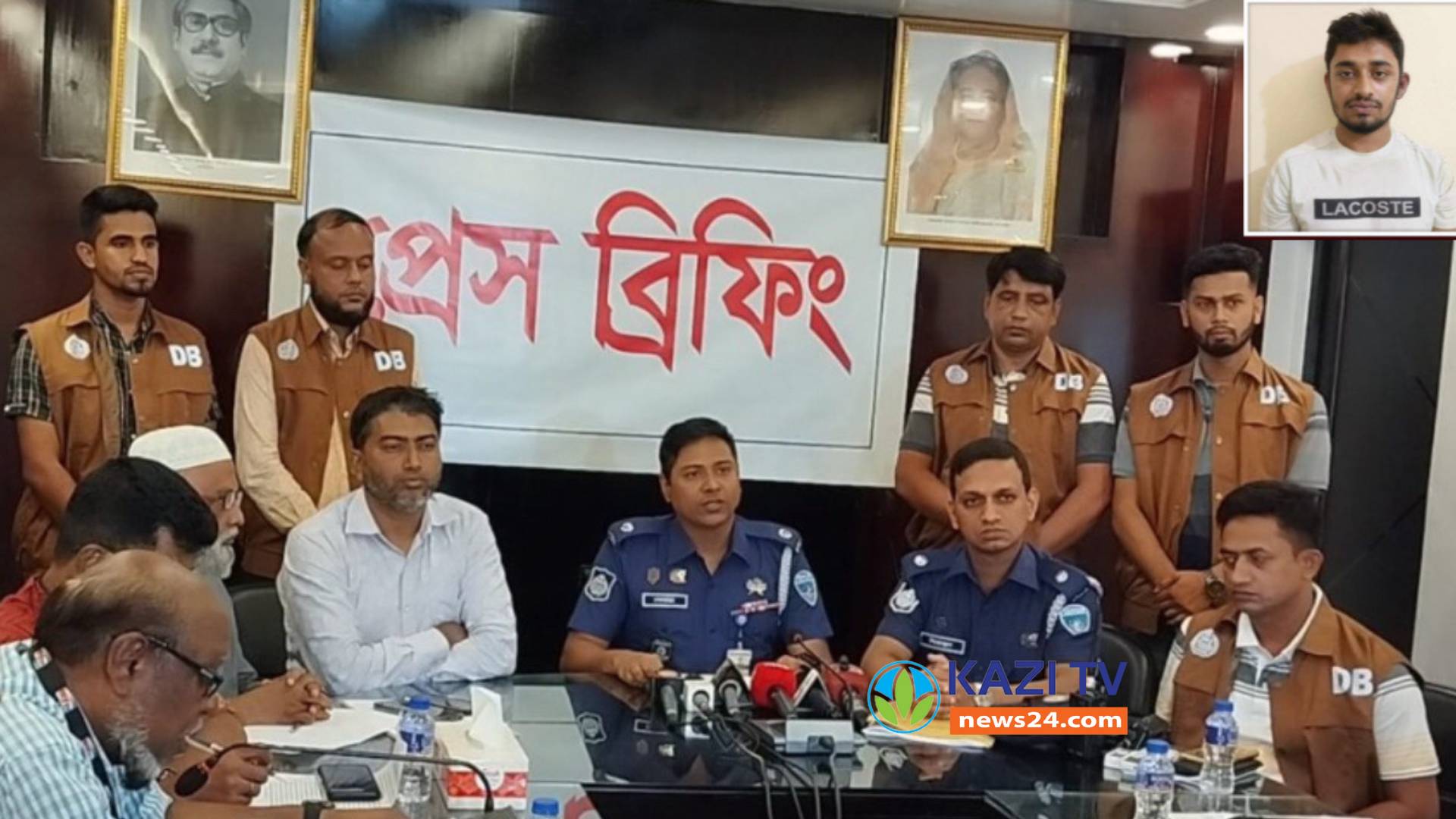 বাঞ্ছারামপুরে ট্রিপল হত্যাকাণ্ডের রহস্য উদঘাটন।