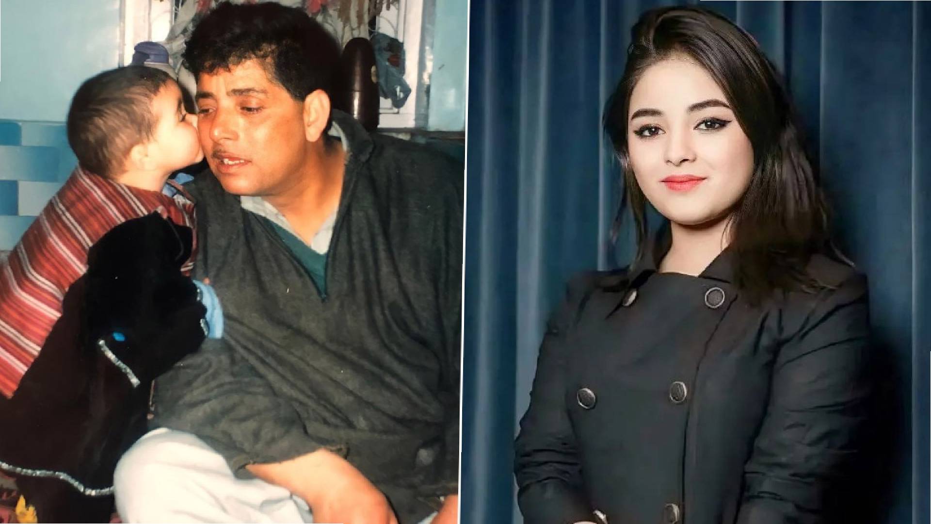 বাবার মৃত্যুতে ভেঙে পড়েছেন জায়রা ওয়াসিম
