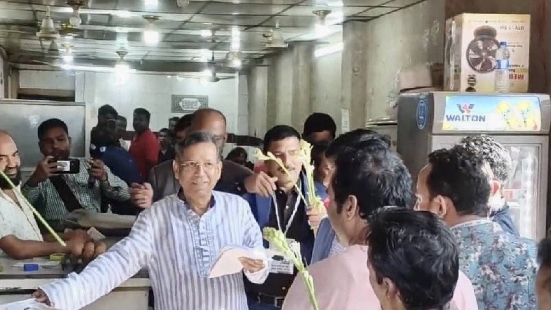 বিএনপির অভিযোগ সত্যতা নেই: নির্বাচনী প্রচারণায় আইনমন্ত্রী