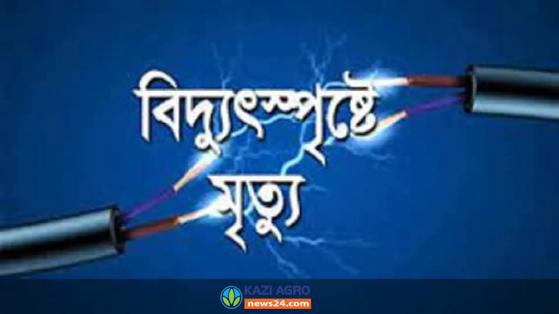 বিদ্যুৎ স্পৃষ্টে যুবকের মৃত্যু