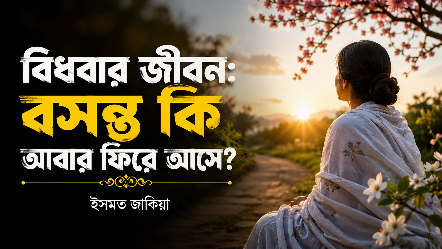 বিধবার জীবন: বসন্ত কি আবার ফিরে আসে?