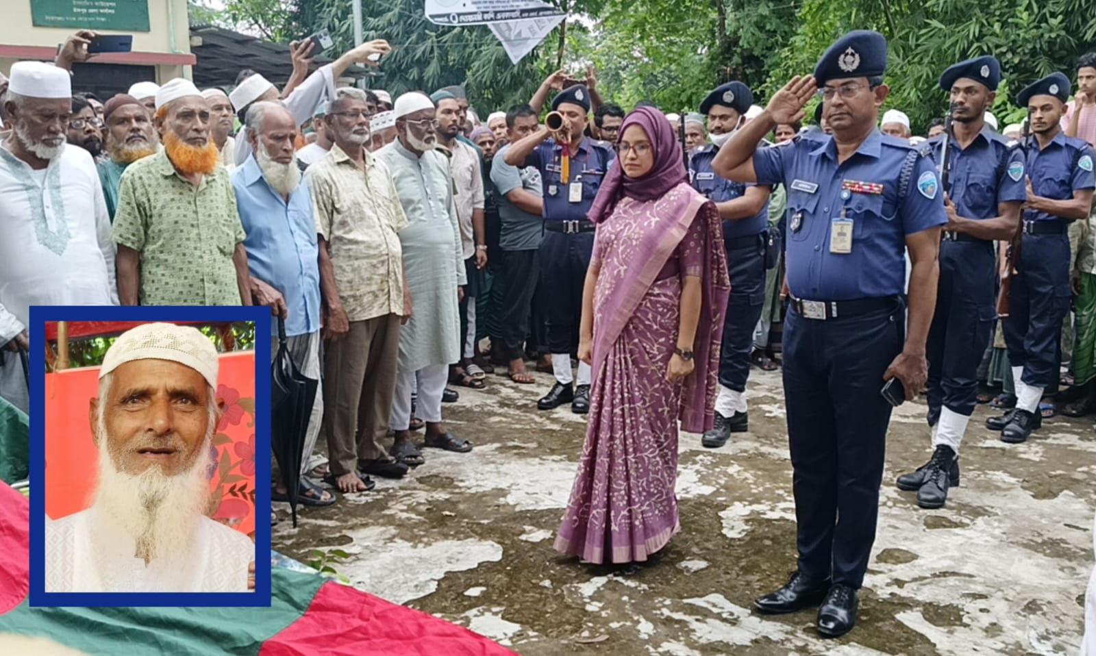 বীর মুক্তিযোদ্ধা আব্দুল কাদের সরকারের মৃত্যুতে এলাকায় শোকের ছায়া