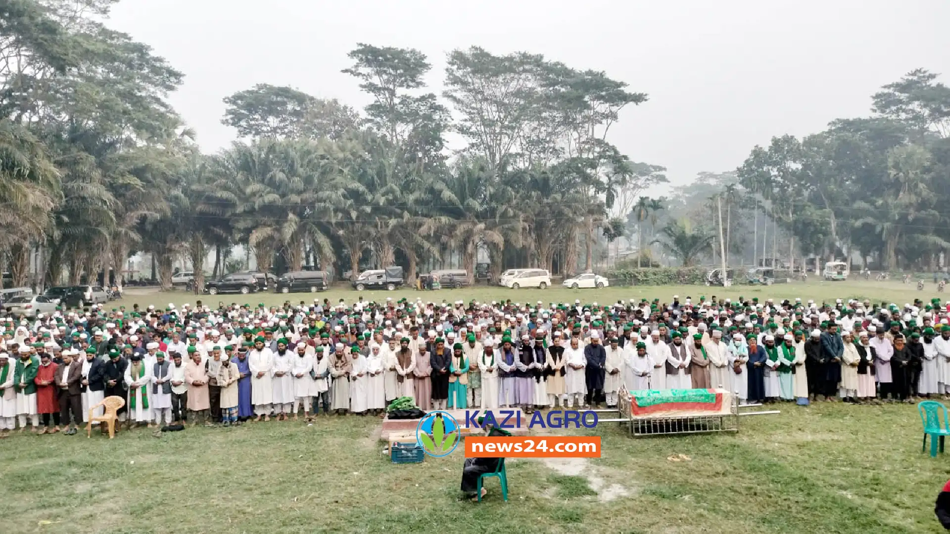 বোরহান উদ্দিন উয়েসী (র.) এর মাজার শরীফে  আমীরে আলা’র সহধর্মিনীর দাফন সম্পন্ন