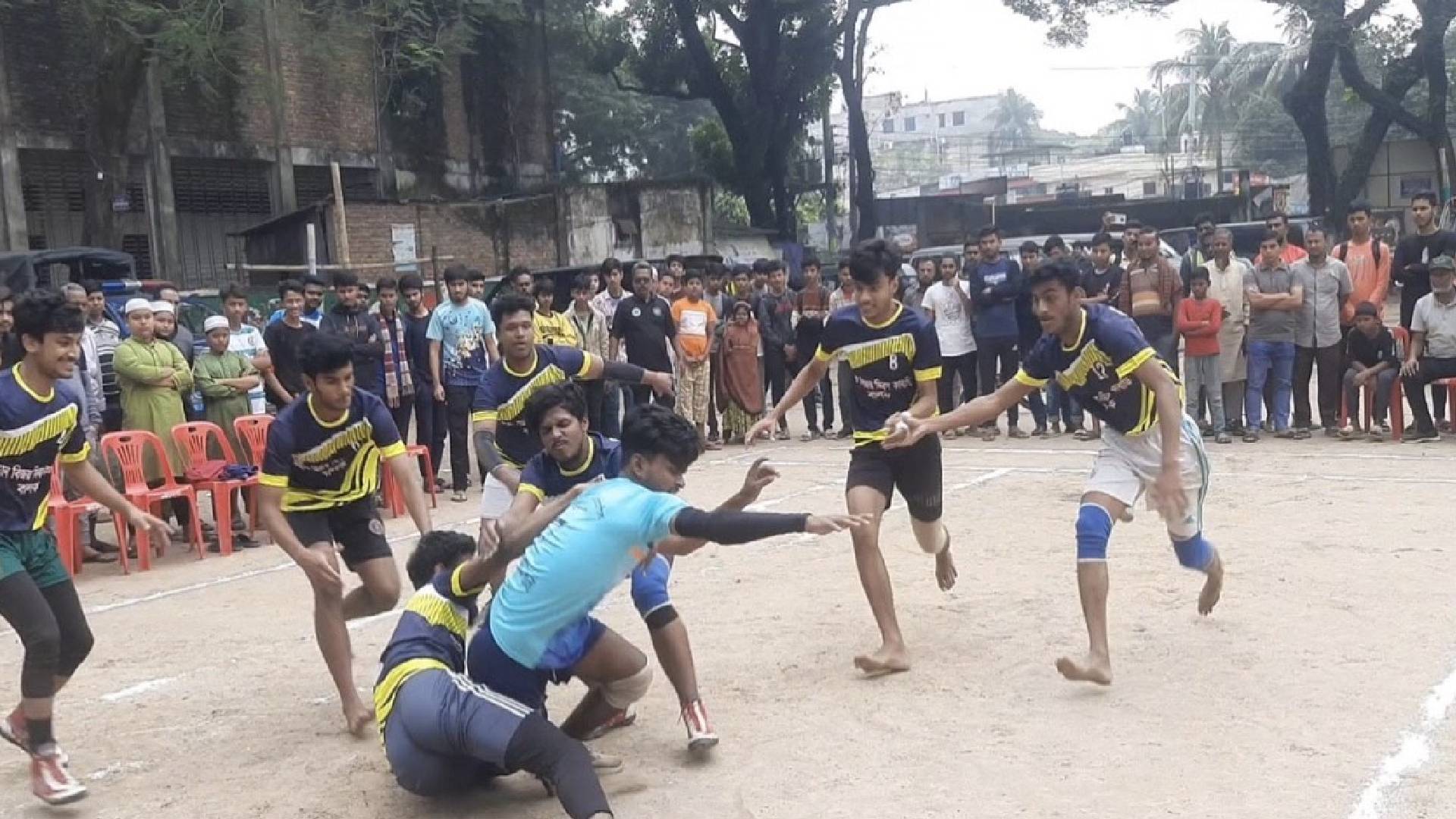 ব্রাহ্মণবাড়িয়ায় পুলিশ প্রশাসন কর্তৃক কাবাডি টুর্নামেন্টেরশ উদ্ভোধন।