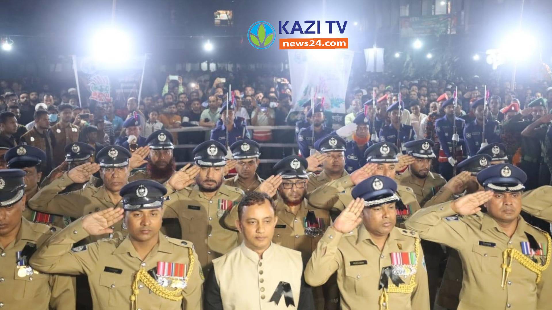 ব্রাহ্মণবাড়িয়া যথাযথ মর্যাদায় ভাষা শহীদ দিবসে সর্বস্তরের শ্রদ্ধা
