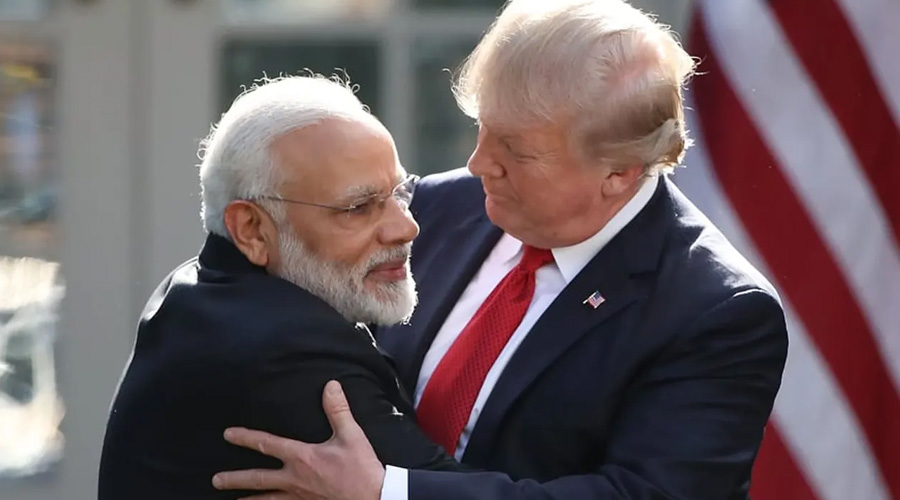 ভারতের প্রধানমন্ত্রী নরেন্দ্র মোদির জন্মদিনে ট্রাম্পের ফোন